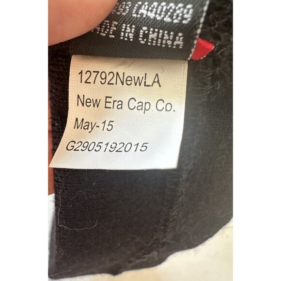 Supreme x New Era Headband Spell Out Big Logo Black White OSFM FW18 - Picture 4 of 4